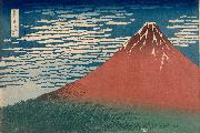 Katsushika Hokusai Mount Fuji in Clear Weather (nn03) Germany oil painting artist